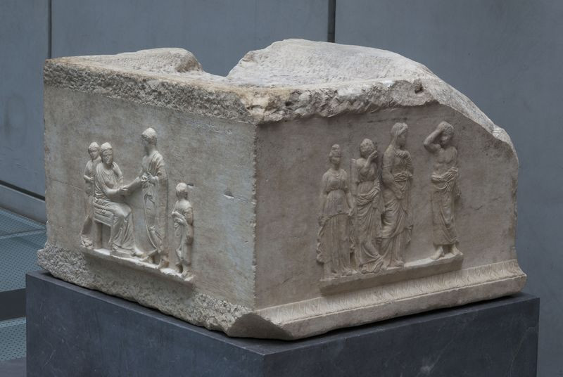 Funerary Table at the Acropolis Museum